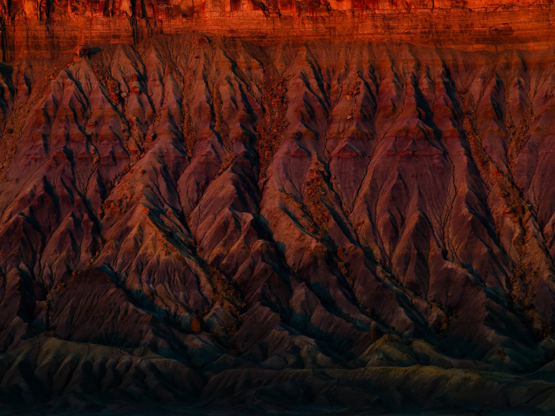Red Earth — fine art landscape photography print by Paul Anderson, Factory Butte, Utah