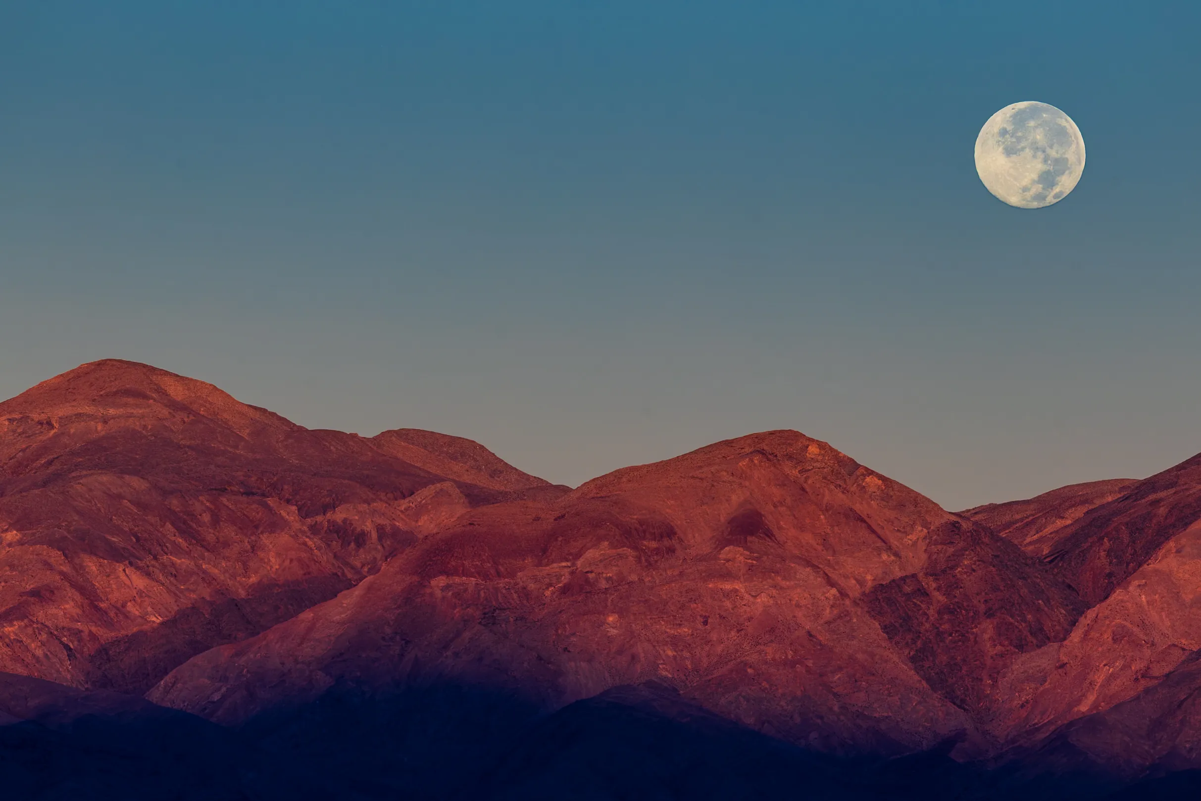 Moonrise — fine art landscape photography print by Paul Anderson, Death Valley, California